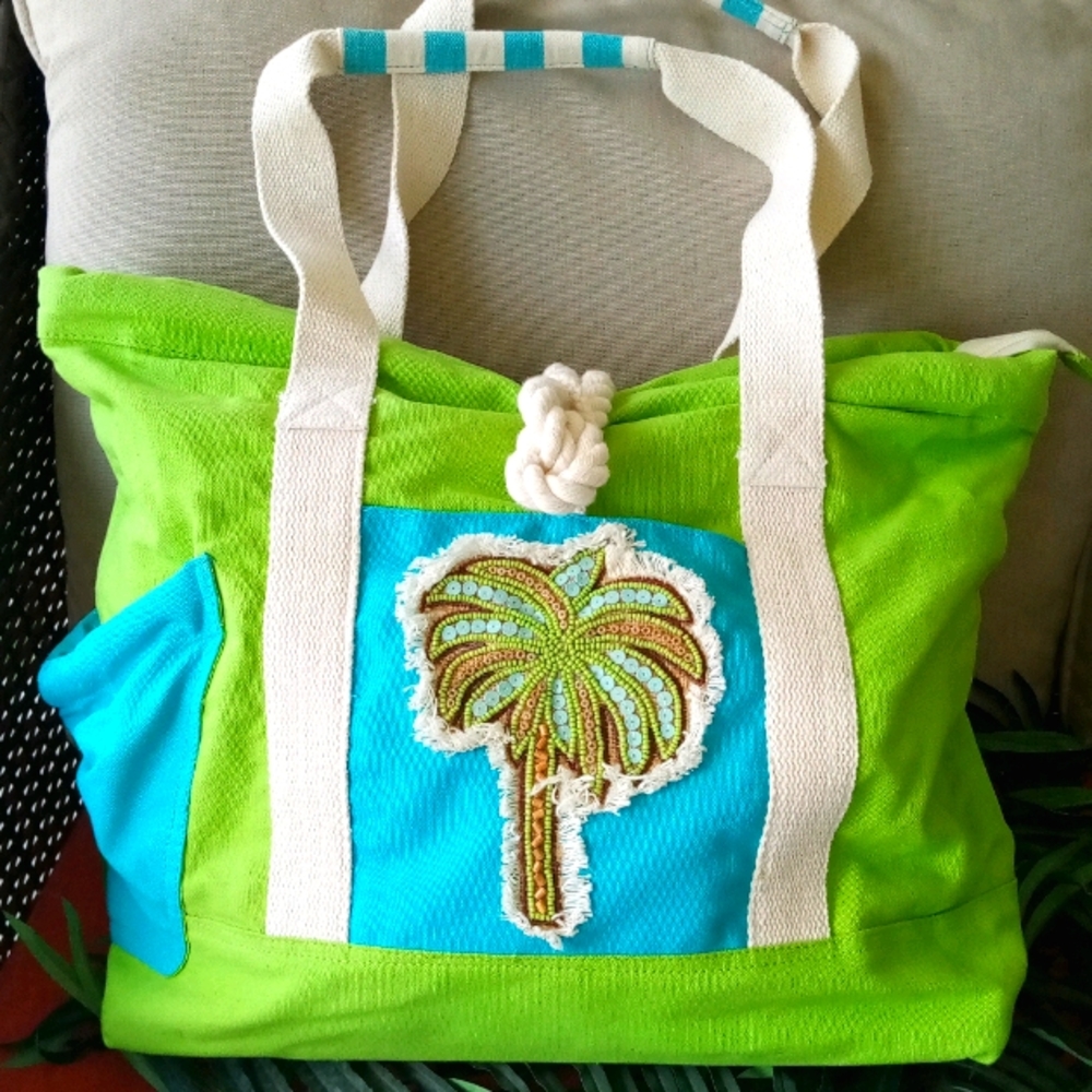 Large Tropical Tote Bag